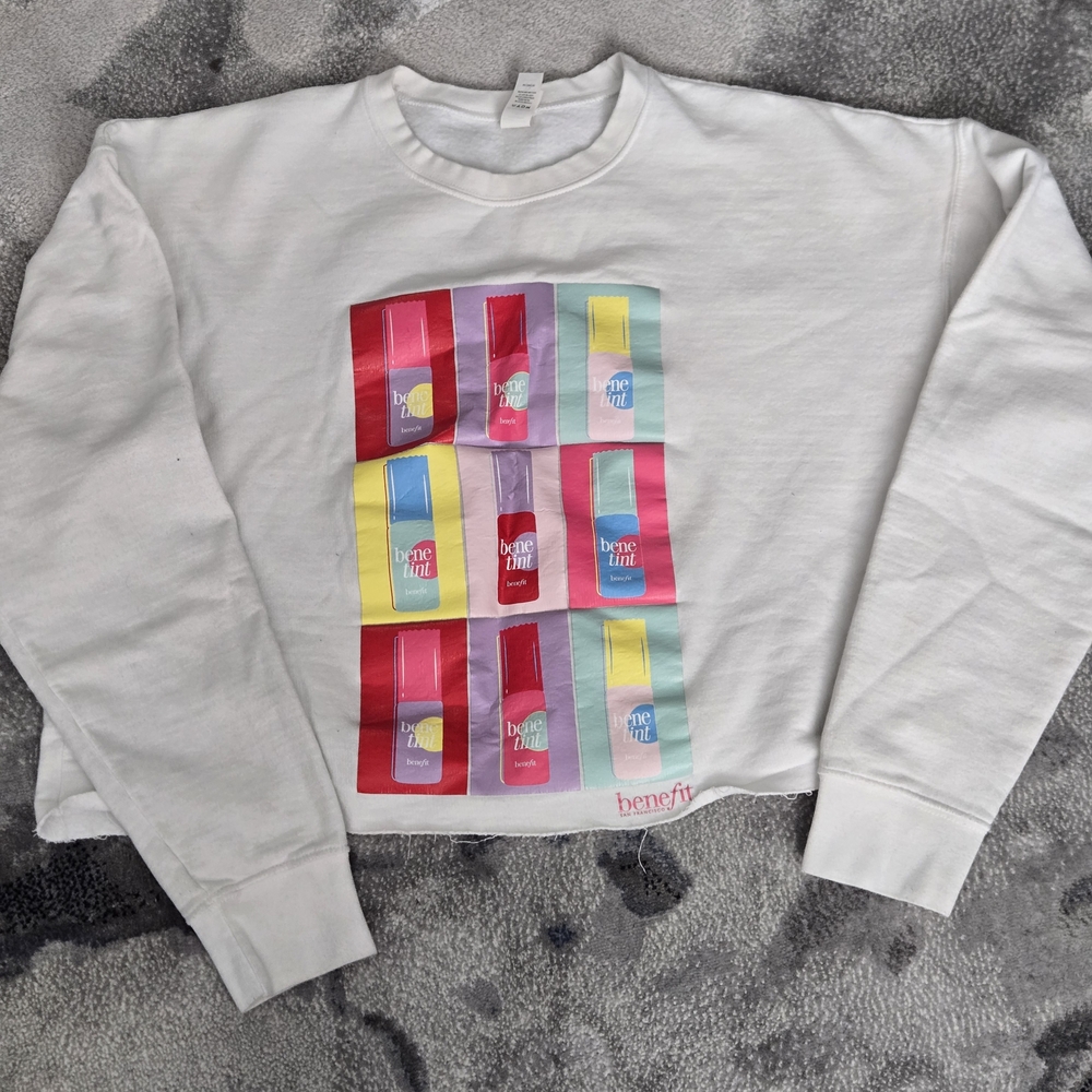 Benefit Graphic Sweatshirt